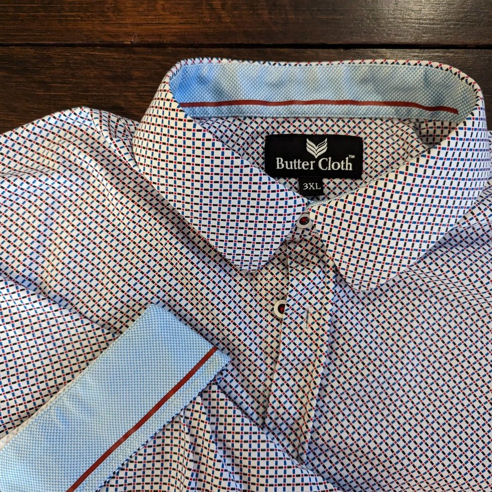 Buttercloth Men's Long Sleeve 3XL
